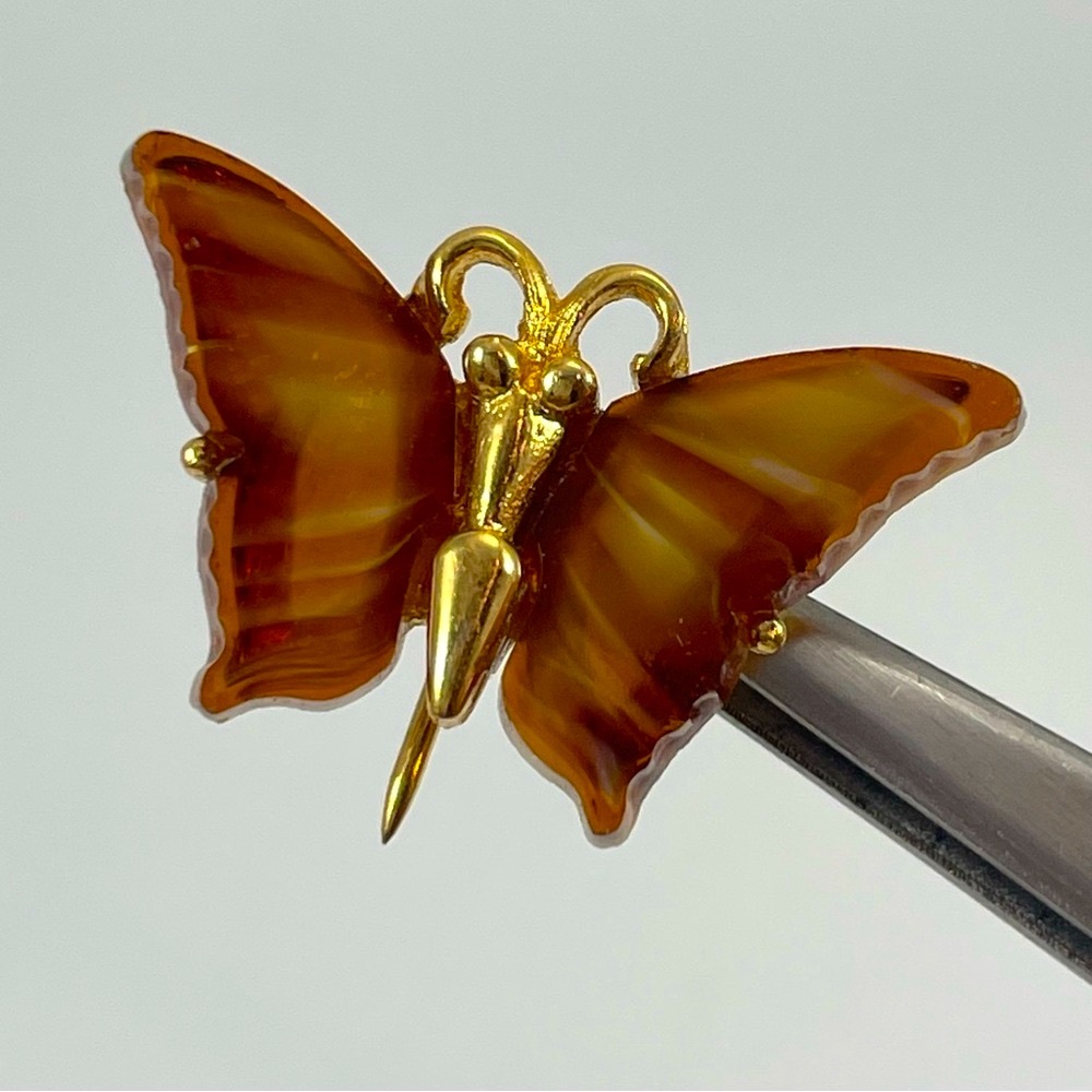 Vintage Crown Trifari Butterfly Brooch/Pin